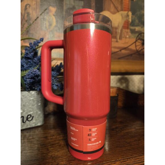 Stanley x "ELF" 30oz Red Delicious Quencher Tumbler NEW (1 Tumbler) - Picture 3 of 9